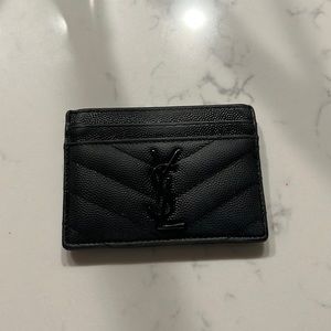 Saint Laurent Black Cardholder